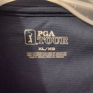 Blue PGA Tour Polo Shirt